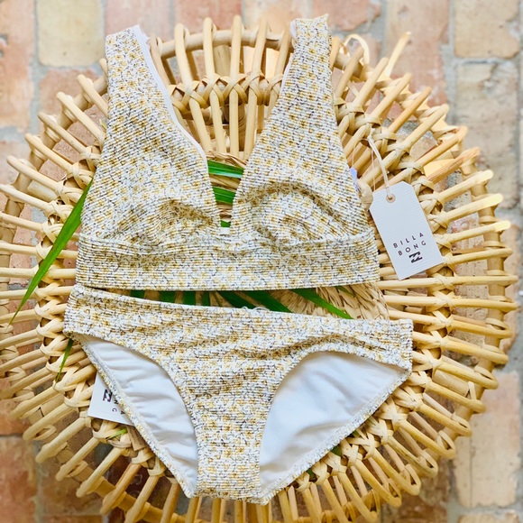Billabong Other - Billabong 🌴 Summer Love Plunge Bikini 2 Piece Set